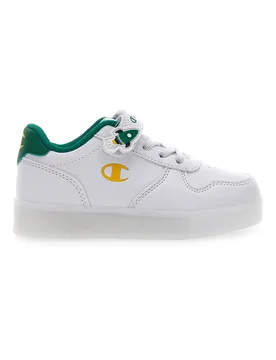Sneakers Bianche e Verdi Con Luci Glw B TD 24 - Champion - FashionsVida