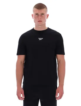 Classics Maglietta A Maniche Corte Mitcham Frnt Bk Logo Black M - Reebok - FashionsVida