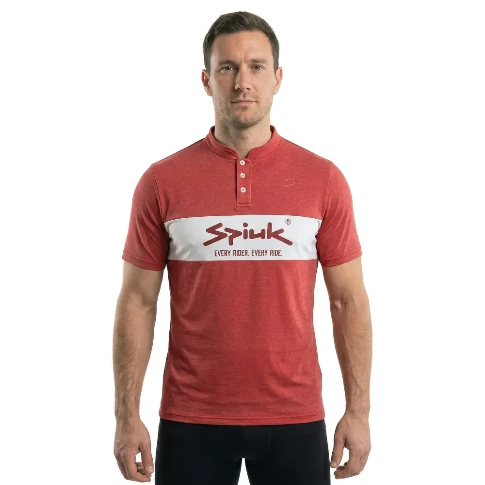 Spiuk Polo A Maniche Corte Town Red - Spiuk - FashionsVida