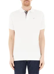 Barbour Polo in cotone BIANCO XL