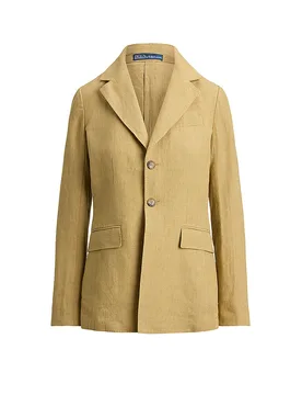 Blazer en lin camel 34 - Ralph Lauren - FashionsVida