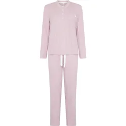 Pijama de mujer con pico botones