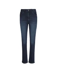 Jeans Slim Fit dunkelblau 34 Damen