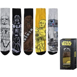 Calcetines caja 5 piezas Star Wars