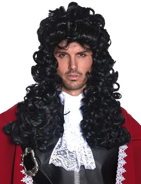 Piraten-Perücke deluxe schwarz - RUBIES NL - FashionsVida