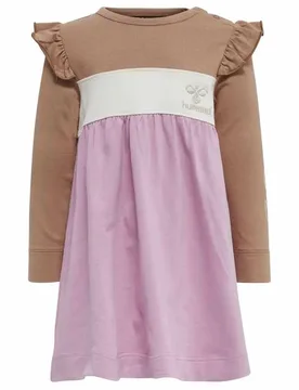 Vestito A Maniche Lunghe Jamila Mauve Mist 74 cm - Hummel - FashionsVida