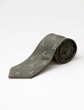 Danby Mens Flying Ducks Country Tie - - Size: ONESIZE - Rydale - FashionsVida