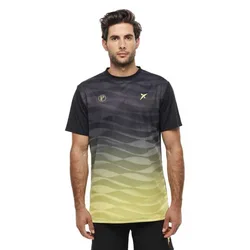 Rayco Short Sleeve T-shirt Black / Yellow S