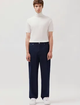 Pocket Cropped aus Blue Denim Blau 36/32 - Seidensticker - FashionsVida