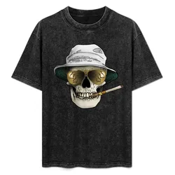 Hunter S Thompson Skull T-Shirt Sport Basic Moisture Wicking Tee