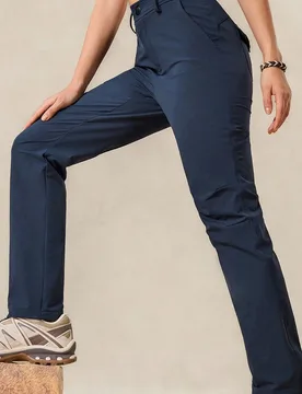 Pantalones de mujer para exteriores, senderismo y camping, elásticos y ajustados con bolsillos, pantalones de exterior para primavera y verano XL - Shein - FashionsVida