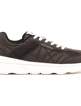 Exchange Sneaker Xm003650_af22785 Licorice EU 40 1/2 - Armani - FashionsVida