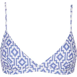 Top de bikini sporty Corfu con estructura y foams extraíbles