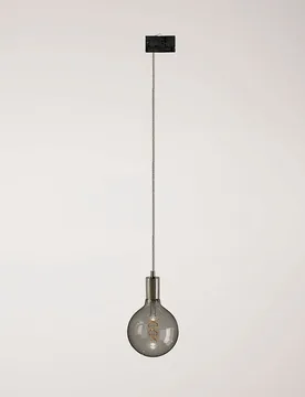 Cables Lampe Suspendue Sans Ampoule Industrial Metal Track Stucchi Pearl Black One Size - Creative - FashionsVida