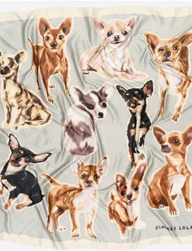 Bimba y Lola - Pañuelo chihuahuas - Bimba y Lola - FashionsVida