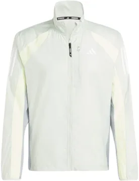 Own The Run Colorblock Laufjacke Herren Grün Gr. S - Adidas - FashionsVida