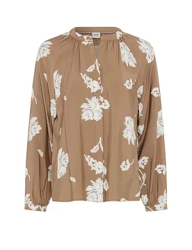 Brax Blusa VIVIAN camel 40 - Brax - FashionsVida