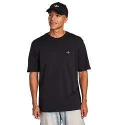 Adicolor Men T-Shirts - Black - Size M - Cotton Jersey - Black - Size: Medium