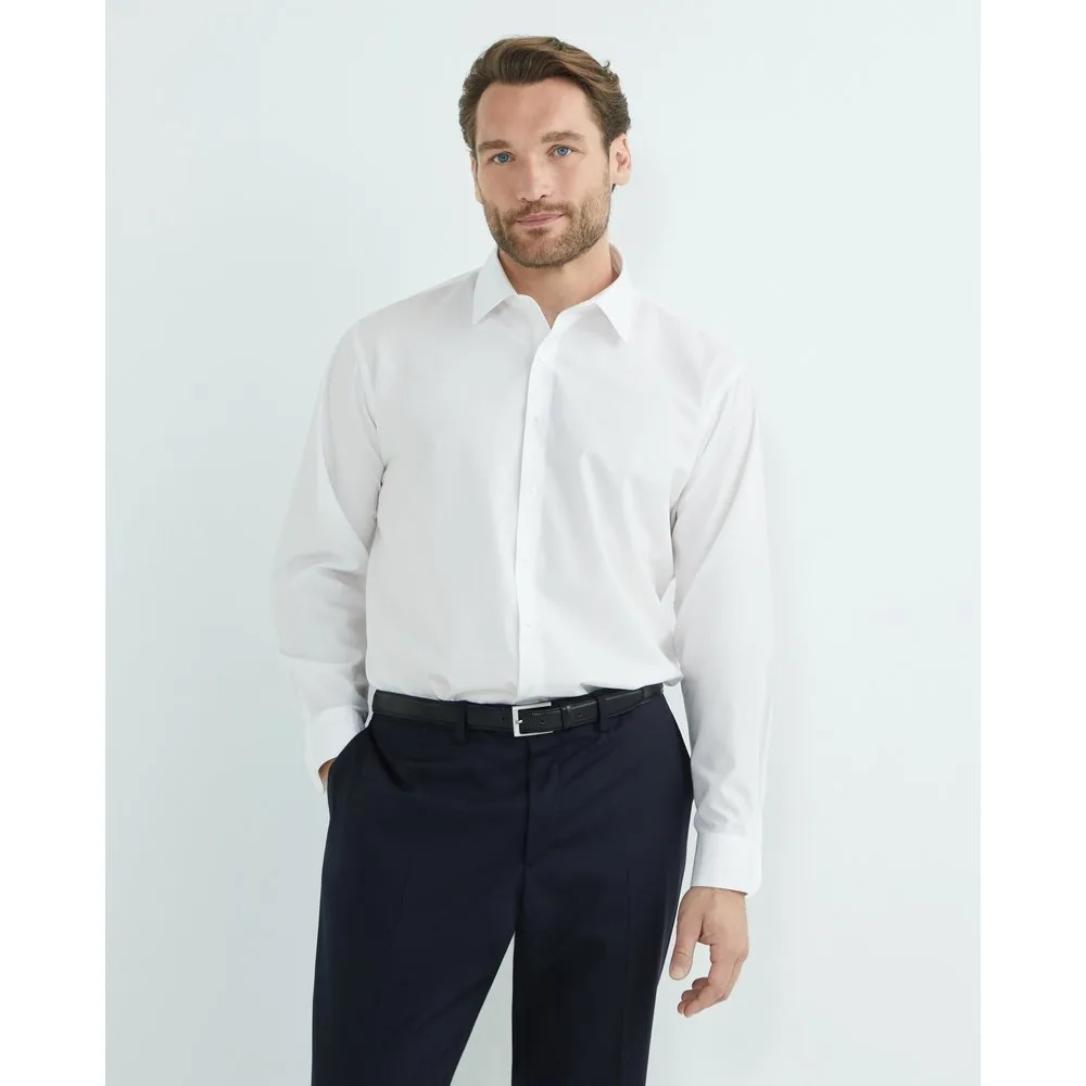 Camisa de hombre Non Iron tallas grandes - Rushmore - FashionsVida