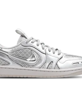 Aj1 Mm Low Donna - Sneakers Grigio - Taglia 38 - Pelle 38 - Jordan - FashionsVida