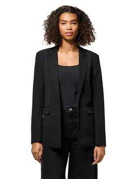 Blazer Bozzy Black / Leo Print XL - Pieces - FashionsVida