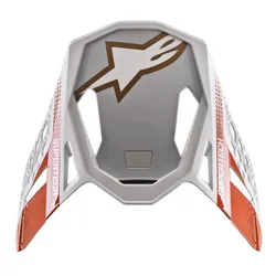 Visiera per Casco Supertech M8 Triple Arancio Fl taglia un