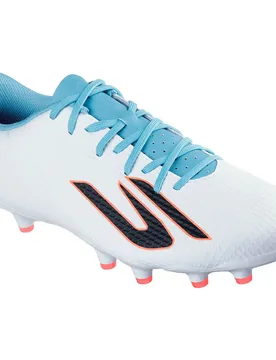 Chaussures De Football Academy 252120 Ag White Synthetic / Turquoise Synthetic / Pink Trim EU 42 1/2 - Skechers - FashionsVida