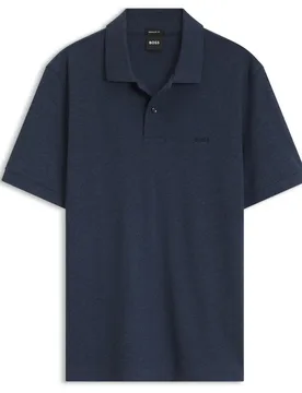 Polo à Manches Courtes Pallas 10278258 Open Blue 479 S - BOSS - FashionsVida