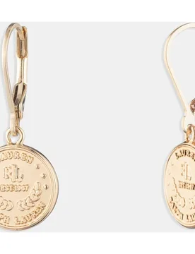 Pendientes Whitlow dorados - Lauren Ralph Lauren - FashionsVida