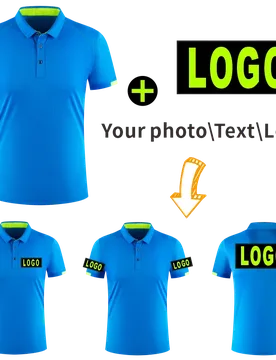 Quick Dry Polos Para Hombre Short Sleeve Custom Company Group Polo Shirt Logo Embroidered Top Camisa Masculina Men Summer Shirt - Aliexpress - FashionsVida