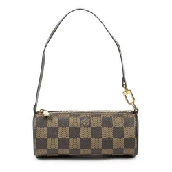 Pre-Owned Womens Papillon Pouch - Brown - One Size