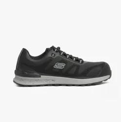 Bulklin Bragoo Mens Safety Trainers Black Textile - Size Uk 10
