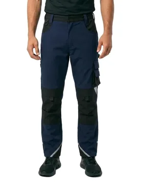 Pantalon De Travail Motion Tex Plus Navy Blue / Black 54 - Nitras Safety - FashionsVida