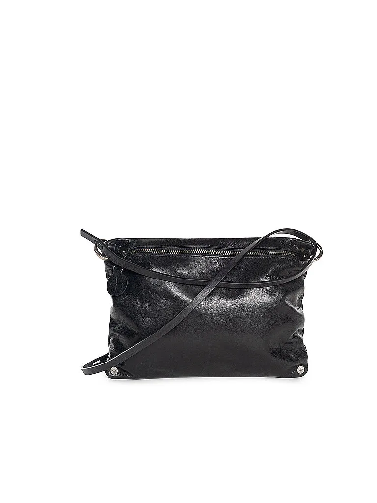 Borsa in pelle - Borsa a tracolla MOONLIT Ed. 1 nero - Ina Kent - FashionsVida