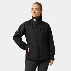 Women's Crew Midlayer Sailing Jacket 2.0 Black 2XL - Black - Female