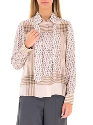 Blusa in viscosa CHAMPAGNE 50