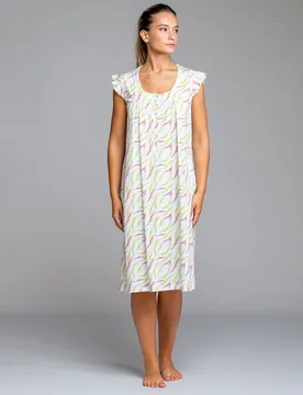 Camison de manga volante con canesu - Egatex - FashionsVida
