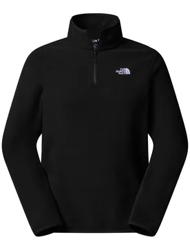 Glacier Fleece 1/4 Zip Jacket Black XXXL Herren - The North Face - FashionsVida
