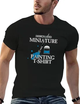 Designated Miniature Painting T-Shirt summer clothes tees luxury clothes men - Aliexpress - FashionsVida