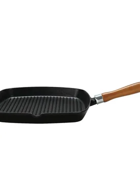 Grillpfanne 28 x 28 cm Rustica mit Kirschholzgriff - KARL KRÜGER - FashionsVida
