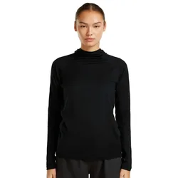 Felpa Con Cappuccio 150 Merinofine™ Ace Upf Black XS