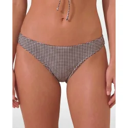 Braguita de bikini de cuadros de vichy de mujer