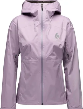 Veste imper-respirante - W Fineline Stretch Shell Dusk Violet - Taille M - Black diamond - FashionsVida