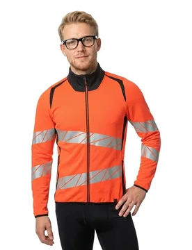 Sweat-shirt à Zip Accelerate Safe 19184 Hi-Vis Red / Dark Navy L - MASCOT - FashionsVida