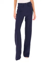Pantalone flare BLU NAVY 44