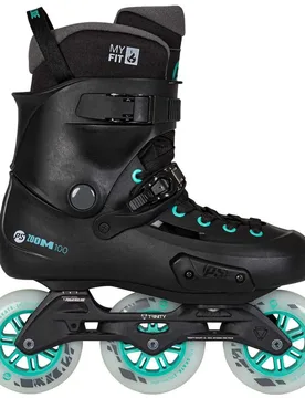 Patins En Ligne Zoom Pro 100 Black Mint EU 44-45 Homme - Powerslide - FashionsVida