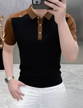 Summer New Style Men's Casual Fashion Short-Sleeved T-Shirt Polo Shirt Top - Aliexpress - FashionsVida