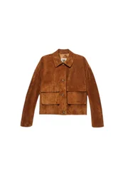 Janis jacket Donna in camoscio
