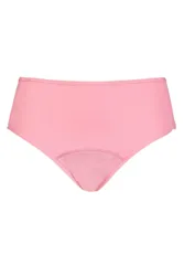 Women's 1 Pack Period Midi Briefs Pink 10-12 - Pink - Size: UK 10-12