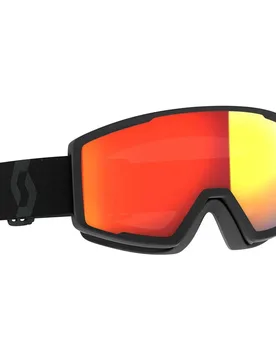 Masque De Ski Factor Pro Mineral Black Enhancer Red Chrome/CAT2 Homme - Scott - FashionsVida